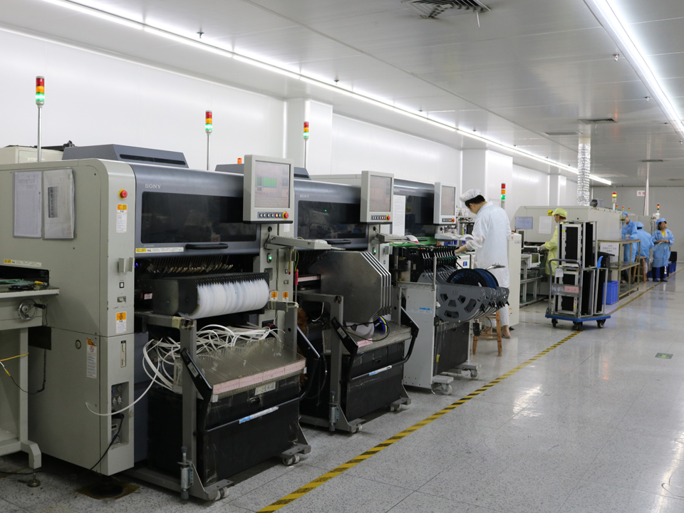 PCB板车间