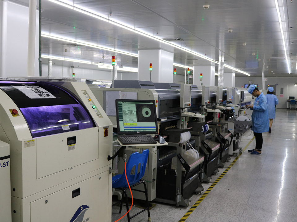PCB板车间